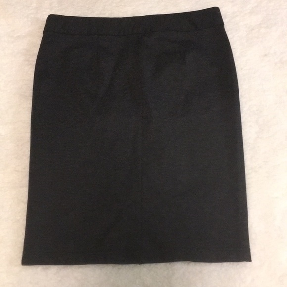 🆑 Miss Tina Dark Grey Zipper Skirt - Picture 4 of 4